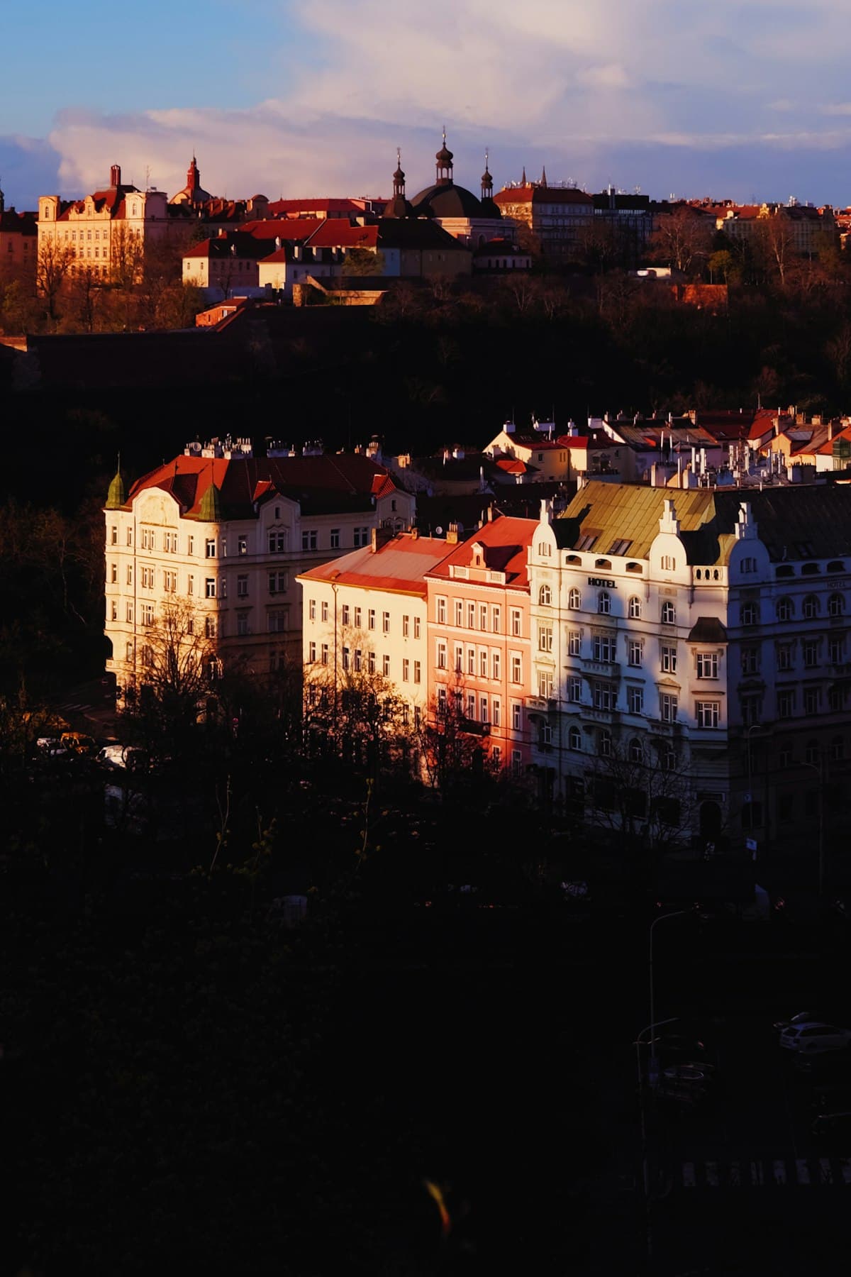 Charming neighborhood street in Prague, Czech Republic — where to stay guide