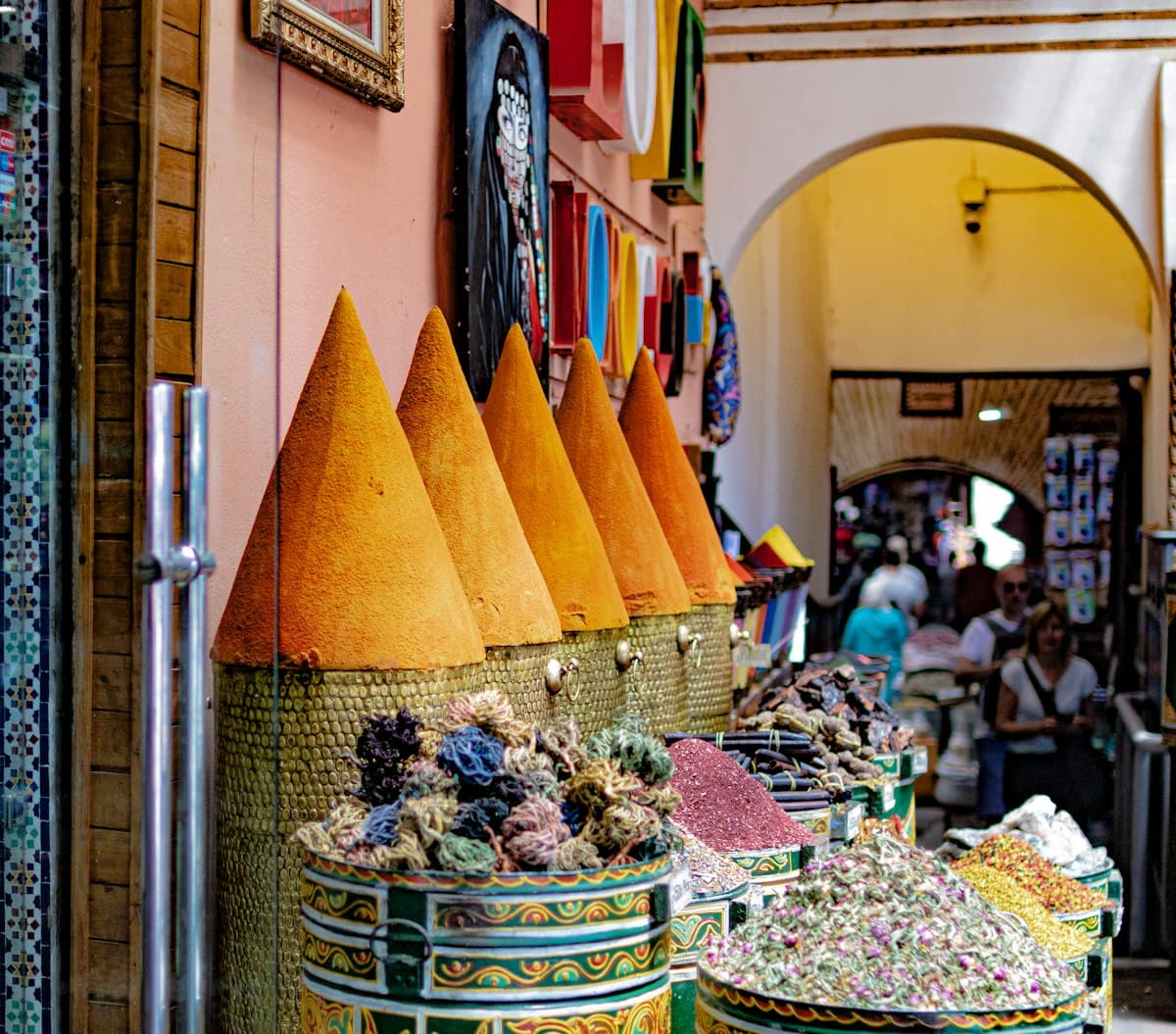 Bustling market in Marrakech, Morocco — shopping guide