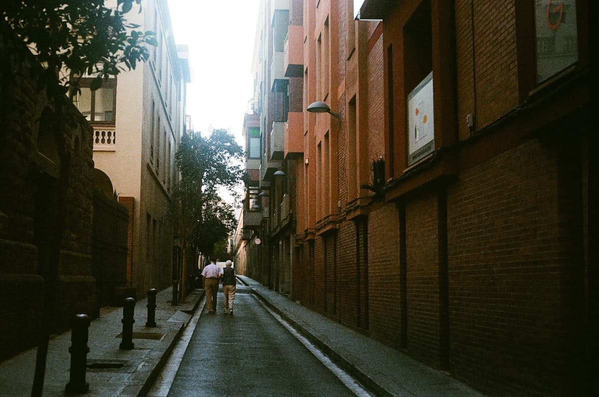 Hidden gem location in Barcelona, Spain — off the beaten path