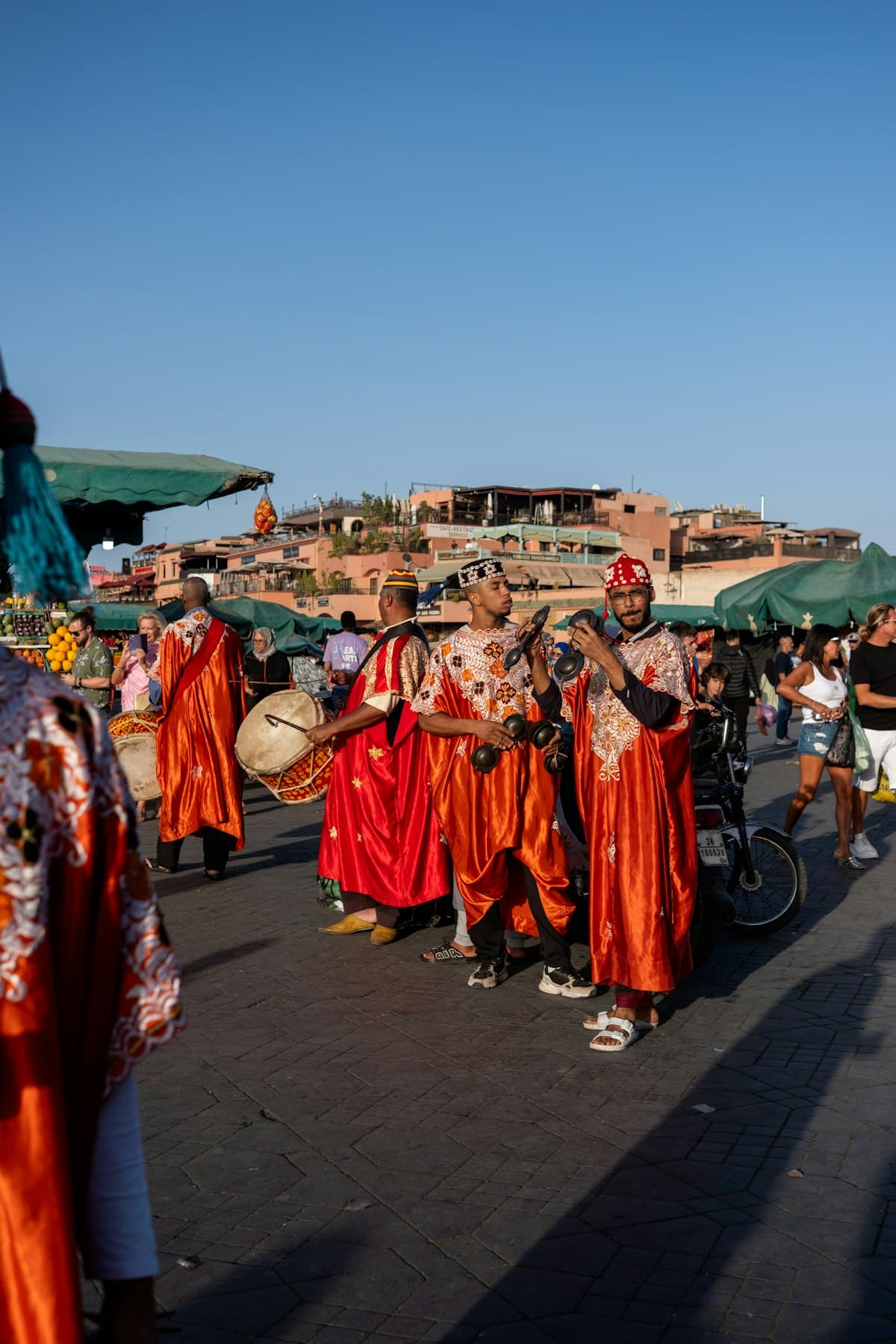 Cultural scene in Marrakech, Morocco — etiquette guide for travelers