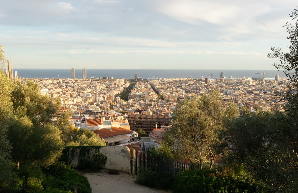 Scenic view of Barcelona, Spain — best time to visit guide